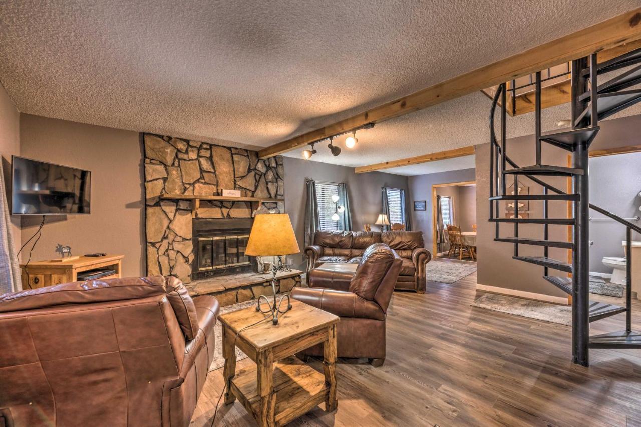 Rustic Ruidoso Cabin With Large Deck And Grill! Ngoại thất bức ảnh