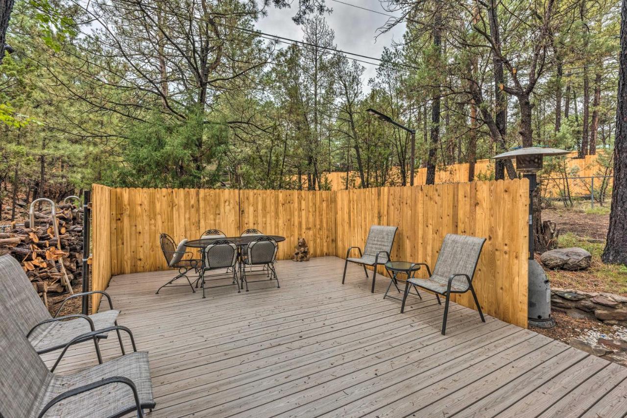 Rustic Ruidoso Cabin With Large Deck And Grill! Ngoại thất bức ảnh