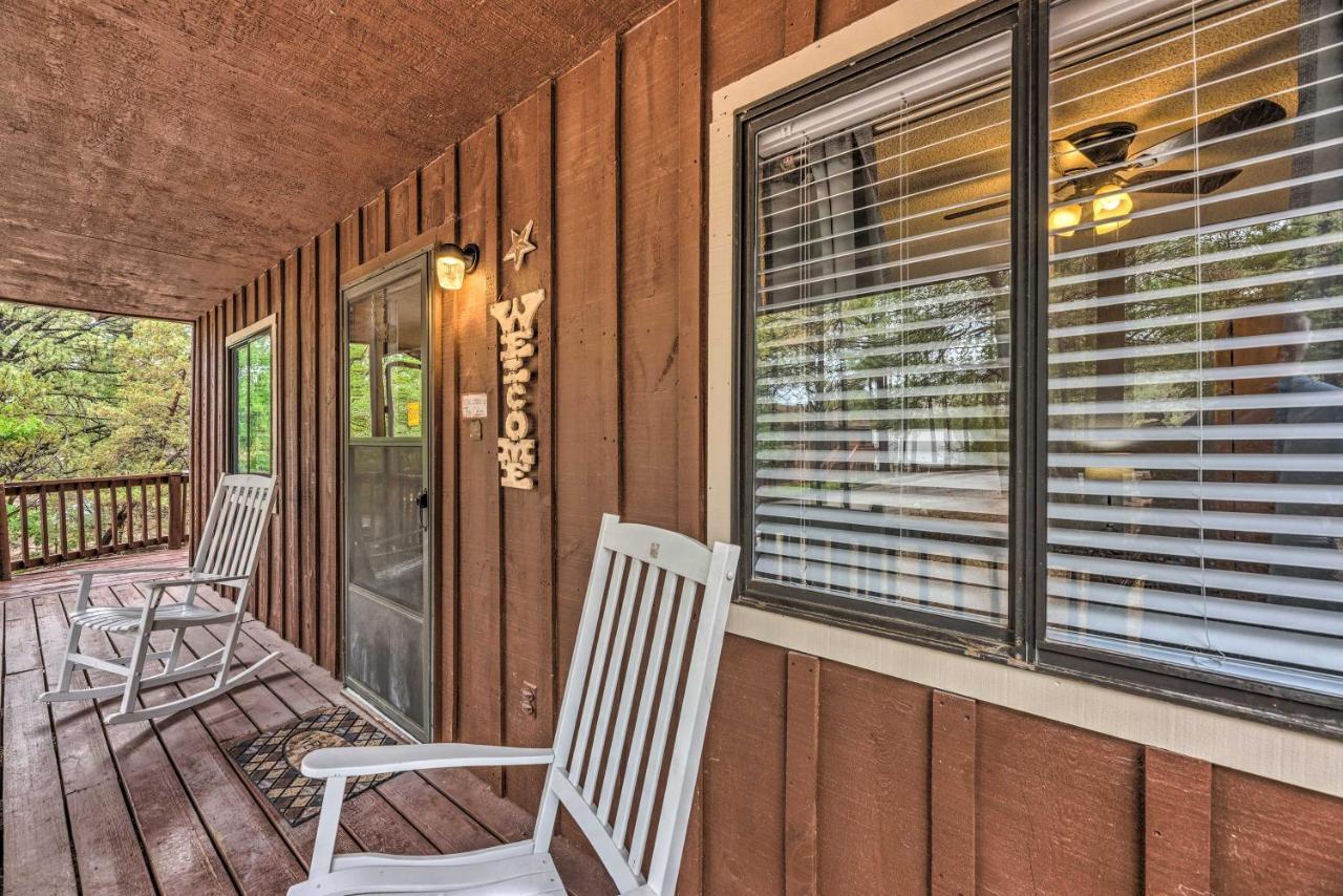 Rustic Ruidoso Cabin With Large Deck And Grill! Ngoại thất bức ảnh