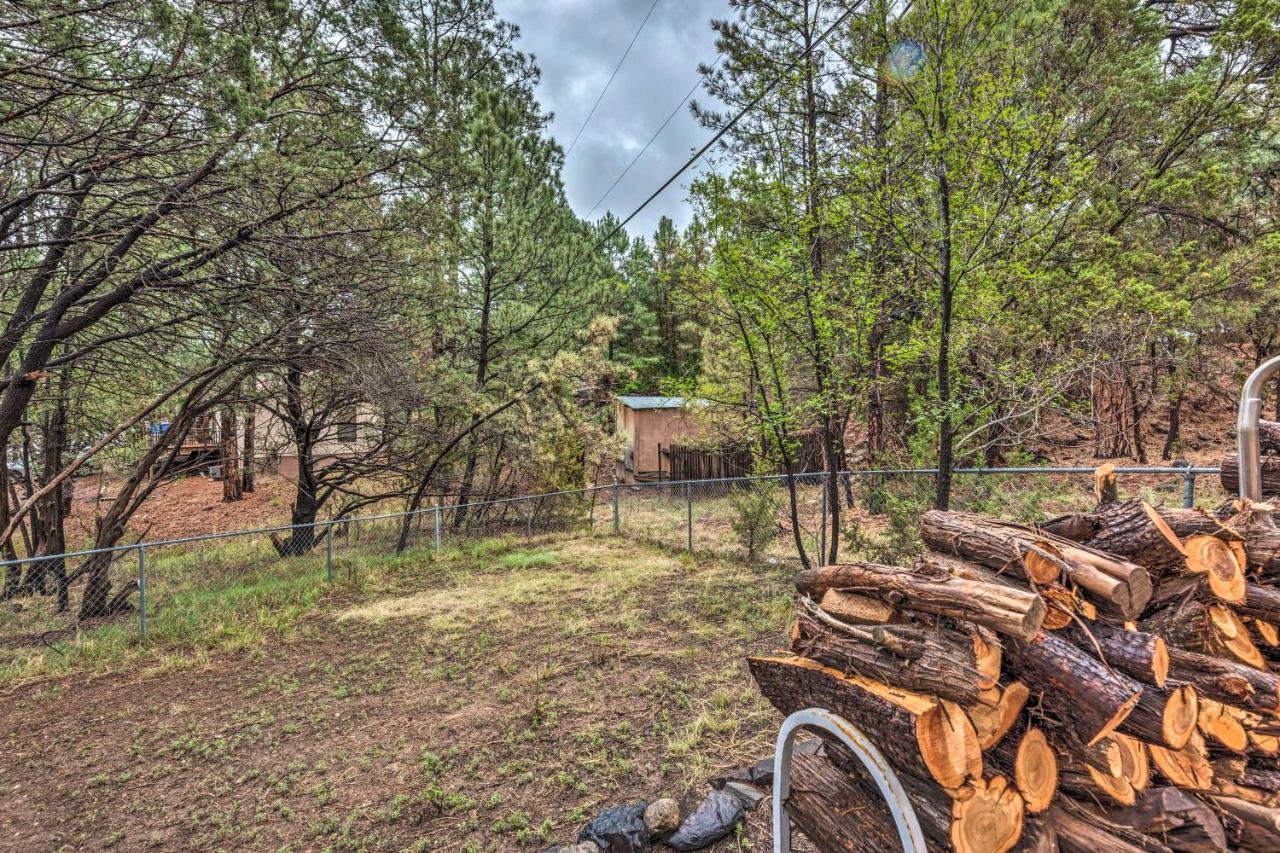 Rustic Ruidoso Cabin With Large Deck And Grill! Ngoại thất bức ảnh